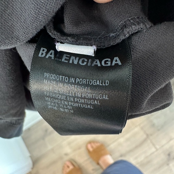 Pre-owned Balenciaga classic logo Tee - Picture 4 of 4